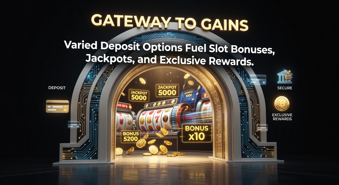 Dynamic graphic of diverse deposit methods exploding into slot bonuses, jackpot explosions, and VIP key unlocks amid colorful casino interfaces